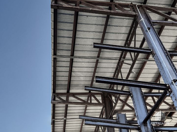 Cobertura metálica - MetalArte